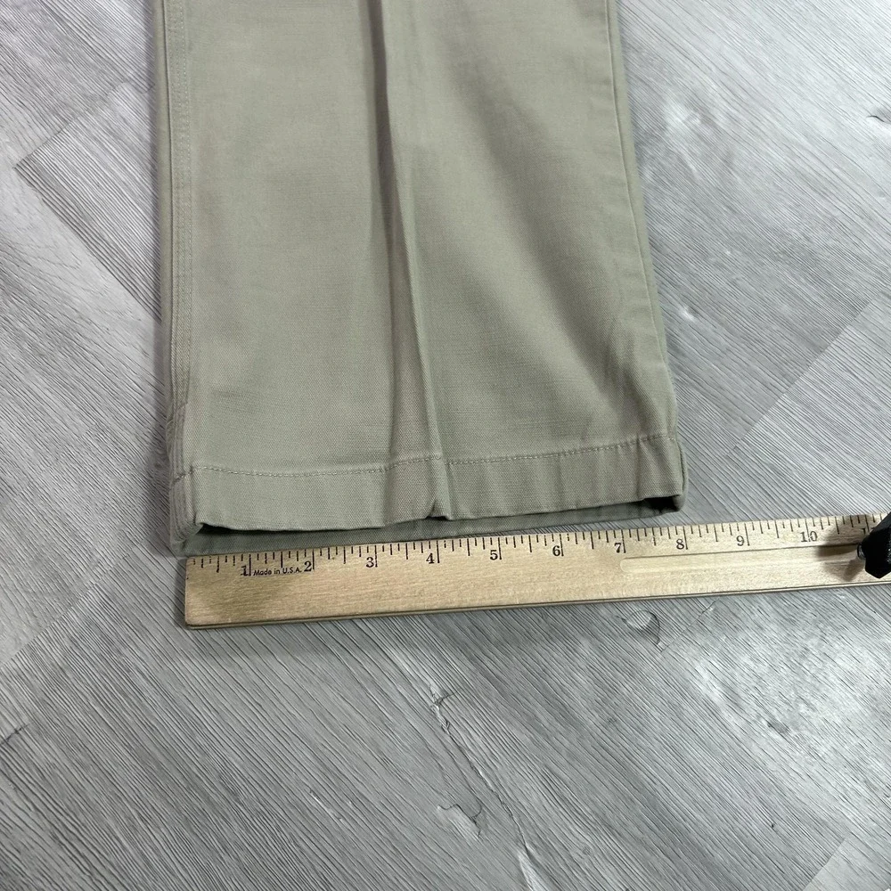 Duluth Trading Co Pants Mens 38x32 Beige Flex Ballroom Khakis Relaxed Fit